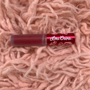 4/$20 LIME CRIME RED VELVET VELVETINE LIPSTICK